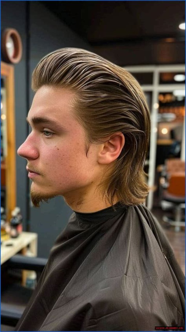 Slicked Back Mullet: The Bold Hair Trend Making Waves